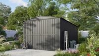 Globel Metallger&auml;tehaus Parker MGR 1015 308 x 464 x 225 cm anthrazit