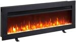 BALDERIA Elektrokamin schwarz Agnes 36 1000/1800 Watt 33 x 92 cm