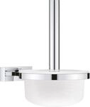 Grohe Start Cube Toilettenb&uuml;rstengarnitur chrom klebbar