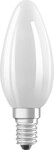 Osram LED Kerzenlampe E14 2,5 W warmwei&szlig; matt