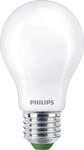 Philips LED-Leuchtmittel Birnenform A60 E27 4W neutralwei&szlig;