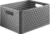 Rotho Korb Country A4, 18 L anthrazit