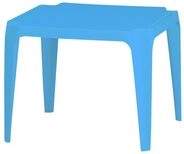 Progarden Kinder-Stapeltisch 50 x 50 cm, H&ouml;he 44 cm, quadratisch, hellblau