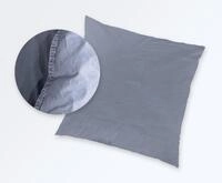 Vario Kissenbezug Renforce Stone Washed denim, 40 x 40 cm