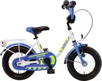 Bachtenkirch Kinderfahrrad Polizei 12 Zoll kristallwei&szlig;/blau/neon