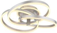 Globo LED Deckenleuchte Herwig grau