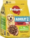 Pedigree Hundetrockenfutter Adult 3 kg Rind & Gem&uuml;se
