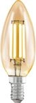 Eglo LED Leuchtmittel C35 E14 Kerzenform 4 W warmwei&szlig; amber