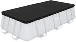 Bestway PVC Poolabdeckung eckig 3,96 x 1,85 m