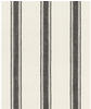 Rasch Vliestapete 555639 Weiß-Weiß-Schwarz Streifen 10,05 m x 0,53 m