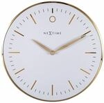Nextime Wanduhr Small Glamour &Oslash; 30 cm wei&szlig;