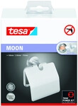 tesa Toilettenpapierhalter Moon mit Deckel edelstahl