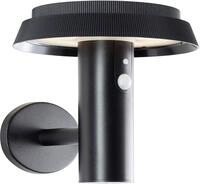 Brilliant Solar-Au&szlig;enwandleuchte Alvero 4W warmwei&szlig; Bewegungsmelder