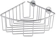 tesa Eck-Duschablage Baath Plus zum Kleben dreieckig 1 Ablage verchromt 21 cm