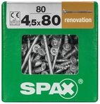 Spax Verlegeschrauben 4.5 x 80 mm TX 20 - 80 Stk.