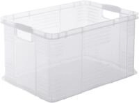 Rotho Aufbewahrungsbox Agilo 59 x 39 cm 55 L transparent
