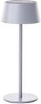 Brilliant Solartischleuchte Picco mit USB-Anschluss 4W grau
