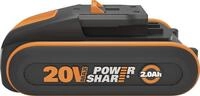 Worx Ersatzakku WA3639 20 V 2,5 Ah