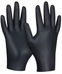 Gebol Einweghandschuh schwarz Nitril Ultra Strong ungepudert 80 St&uuml;ck