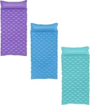 Bestway Luftmatratze Float 'n Roll 213 x 86 cm mit Kopfst&uuml;tze Blau
