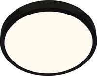 Briloner LED Deckenleuchte Runa &Oslash; 38 cm, Metallrahmen schwarz
