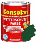 Consolan Wetterschutz-Farbe 2,5 L royalgr&uuml;n