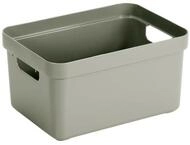 Sunware Aufbewahrungsbox Sigma Home mit Griffen 25,2 x 18 cm 5 L hellgr&uuml;n