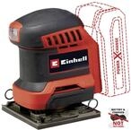 Einhell Expert Akku-Faustschleifer TE-OS 18/113 Li Solo