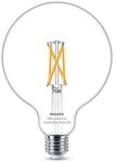 Philips Smart LED Leuchtmittel Tunable White Clear G125 E27 Globeform 7 W