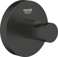 Grohe Start Bademantelhaken matt black klebbar