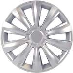 Cartrend Radzierblende Delta 35 cm (14 Zoll) silber 1 St&uuml;ck