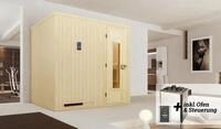 Weka Elementsauna Halmstad Gr. 1 Sparset 7,5 kw BioS