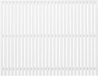 Plus Zaun Sendai 180x140 cm RAL 9010 Wei&szlig;
