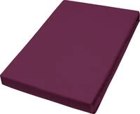 Vario Jersey-Spannbetttuch bordeaux, 190 x 200 cm