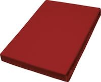 Vario Jersey-Spannbetttuch rot, 190 x 200 cm