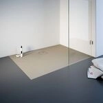 Schulte Duschwanne Steinstruktur 100 x 120 cm sand