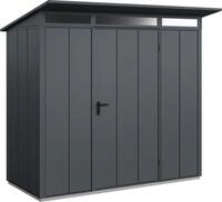 EcoStar Ger&auml;tehaus Elegant-P Typ 1 anthrazitgrau 247,9 x 153 x 228,6 cm