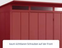 EcoStar Ger&auml;tehaus Elegant-P Typ 2 purpurrot 247,9 x 283,4 x 232,3 cm