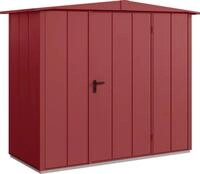EcoStar Ger&auml;tehaus Elegant-S Typ 1 purpurrot 1 flg 258,8 x 121,3 x 216 cm