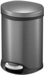 Primaster Treteimer 6 l Clara anthrazit