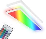 Briloner LED Panel Tava 36W wei&szlig; 98x20x3 cm dimmbar RGB