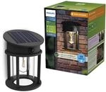 Philips Solar Wandleuchte schwarz Geri 31,8 x 23,5 x 23,5 cm Bewegungsmelder