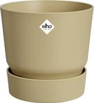 Elho &Uuml;bertopf Greenville mit integrierten Wasserbeh&auml;lter Kunststoff beige &Oslash;...