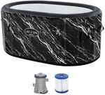 Bestway Eisbad LAY-Z-SPA FortiFiber Glacial Dip mit Filterpumpe 71 x 92 x 152 cm