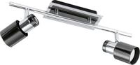 Eglo 2er Spot Davida 1 nickel-nero 39 x 7 cm GU10, warmwei&szlig;