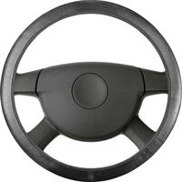 Walser Lenkradh&uuml;lle Soft Grip Canvas schwarz 1-teilig