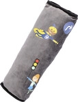 Cartrend Kids Gurtkissen grau