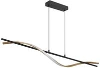 Globo H&auml;ngeleuchte Watkins 115 x 120 cm schwarz warmwei&szlig;