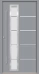 Splendoor Haust&uuml;r Passivedoor Premium B06 Grau DIN Links 100 x 210 cm