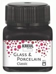 Kreul Glass & Porcelain Classic schwarz 20 ml